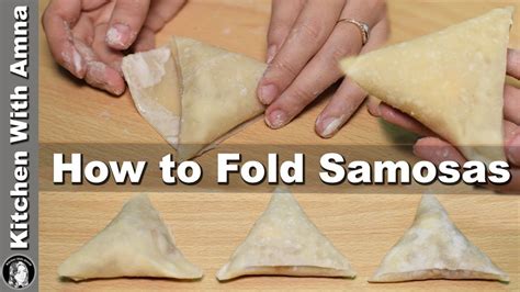 How to fold Samosa perfectly - Homemade Samosa Patti Recipe - Kitchen ...