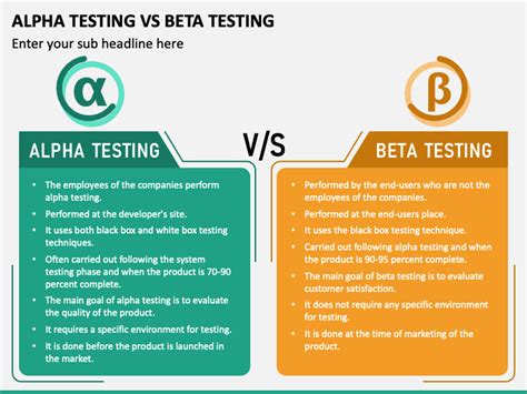 Alpha Testing Vs Beta Testing PowerPoint and Google Slides Template ...