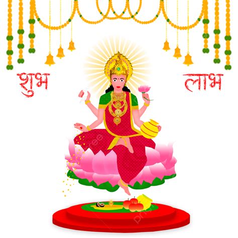 Happy Diwali Goddess Laxmi Puja Design, Laxmi Puja, Diwali, Deepawali ...