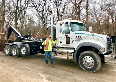 Comer Construction Adds First Ever “NEW” Roll Off Truck to Fleet