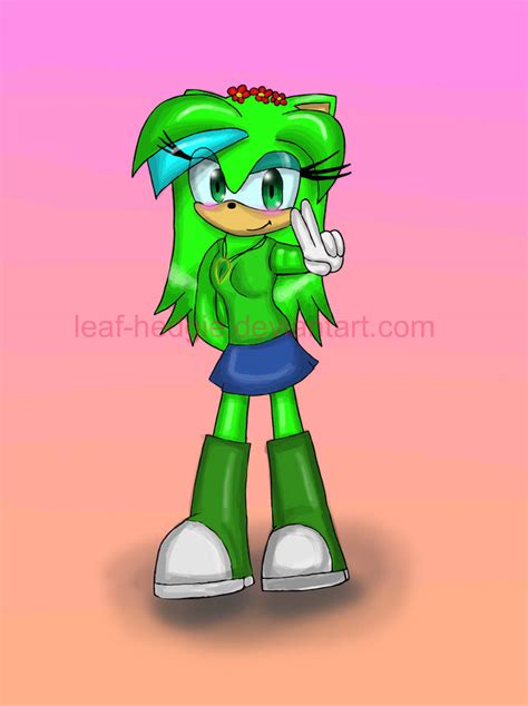 Leaf the hedgehog-Posing by Leijon-Heart on DeviantArt