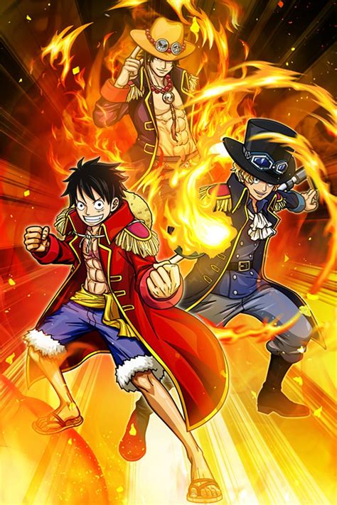 One Piece Luffy, Ace And Sabo Wallpaper Hd : Luffy Ace Sabo Wallpapers ...