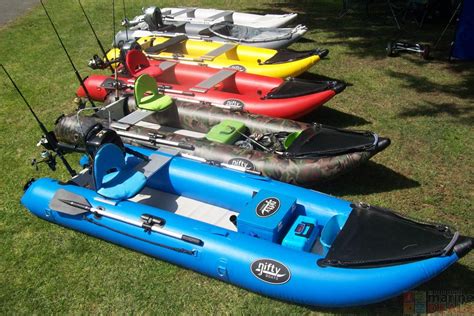 Buy Nifty Boats Inflatable Fishing Kayak Blue online at Marine-Deals.co.nz