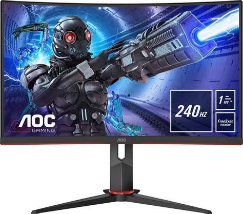 AOC C32G2ZE - 32 Inch FHD Curved Gaming Monitor, 240 Hz, 1 ms MPRT, VA ...