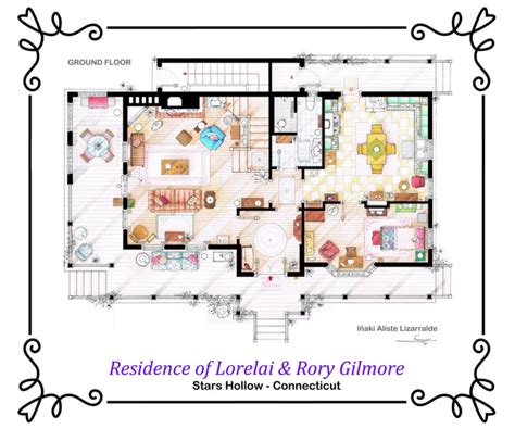 Artist draws beautiful floor plans of famous TV show homes - TODAY.com