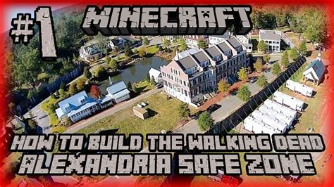 How to Build The Walking Dead Alexandria Safe Zone - #1 - Main Entrance ...