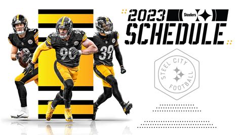 Steelers release 2023 schedule