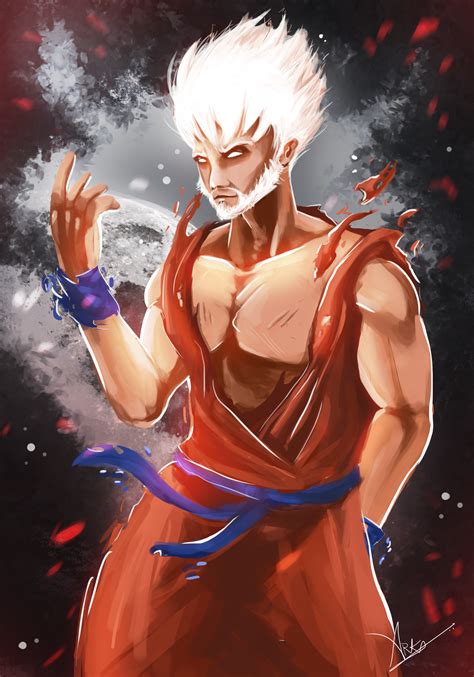 Arkajyoti Nandi - Dragon Ball Super Son Goku Fanart