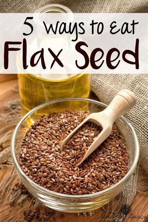 5 Ways to Sneak Flax Seed into Your Diet- Flax seed is a super food ...