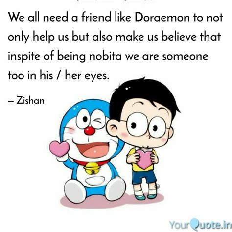 36+ Doraemon And Nobita Friendship Quotes - FANNY QUOTE