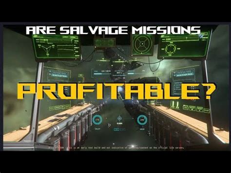 A look at Star Citizen 3.19's NEW SALVAGE MISSIONS - HOW PROFITABLE ARE ...