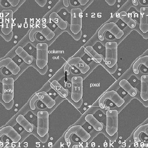 Metal 1 image of mask programmed ROM | Download Scientific Diagram