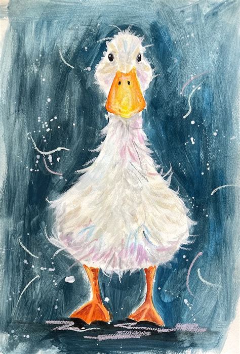 Scruffy Duck Painting! | ArtBase