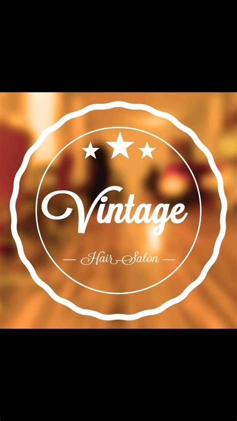 Vintage logo Vintage Hair Salons, Hair Logo, Salon Ideas, Vintage ...