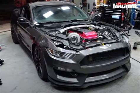 Ford Mustang Shelby GT350 Gets A Barra Inline-Six Cylinder Swap: Video