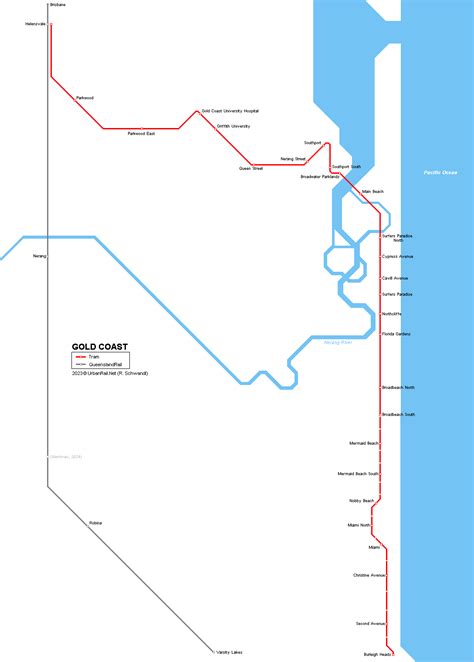 UrbanRail.Net > Oceania > Australia > Gold Coast Light Rail (Tram)