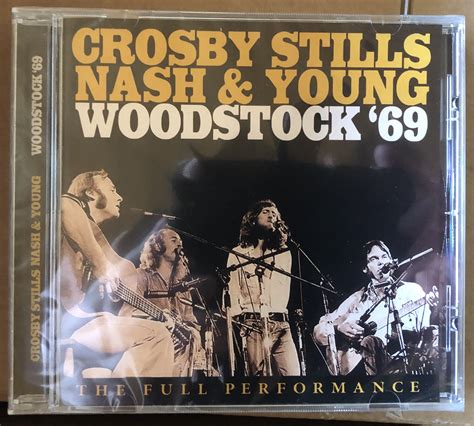 Crosby, Stills, Nash & Young Woodstock (Vinyl Records, LP, CD) on CDandLP