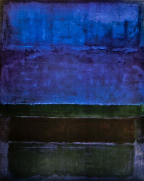 MARK ROTHKO - BLUE GREEN AND BROWN - BMG-2010 -29.jpg (2344×2940 ...