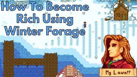 How To Winter Forage Farm And Make Millions - Stardew Valley Winter ...