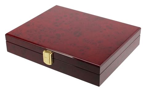 Coin Case-Premium Burlwood for Slabs/Graded Coins | SAFE Collecting ...