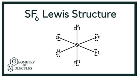 SF6 Lewis Structure (Sulfur Hexafluoride) - YouTube