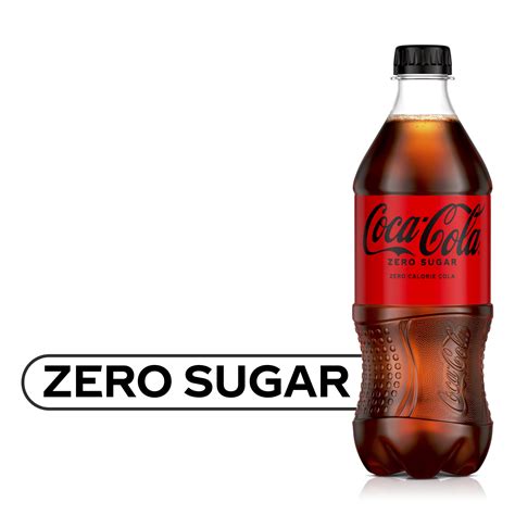 Coca-Cola Zero Sugar Soda Pop, 20 Fl Oz Bottle - Walmart.com