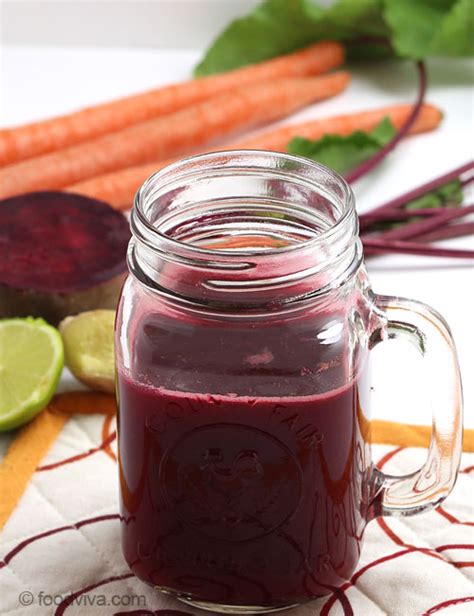 Beetroot Carrot Apple Ginger Juice Recipe | Deporecipe.co