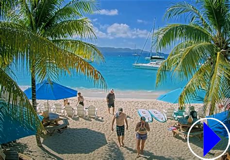 White Bay Beach | Jost Van Dyke | Live Webcam | British Virgin Islands