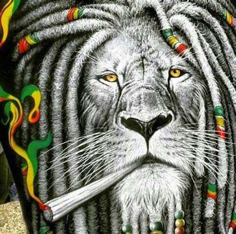 Smoking is a Lion 5D Diamond Painting - 5diamondpainting.com – Five ...