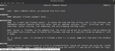 How to Use the GNU Nano Editor – Linux Hint