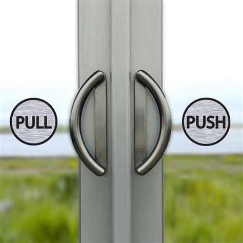 Push Pull Labels For Doors