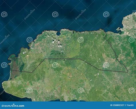 Hanover, Jamaica. High-res Satellite. No Legend Stock Image - Image of ...