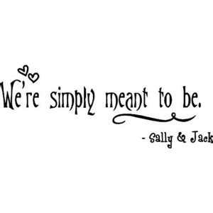 Jack And Sally Love Quotes. QuotesGram