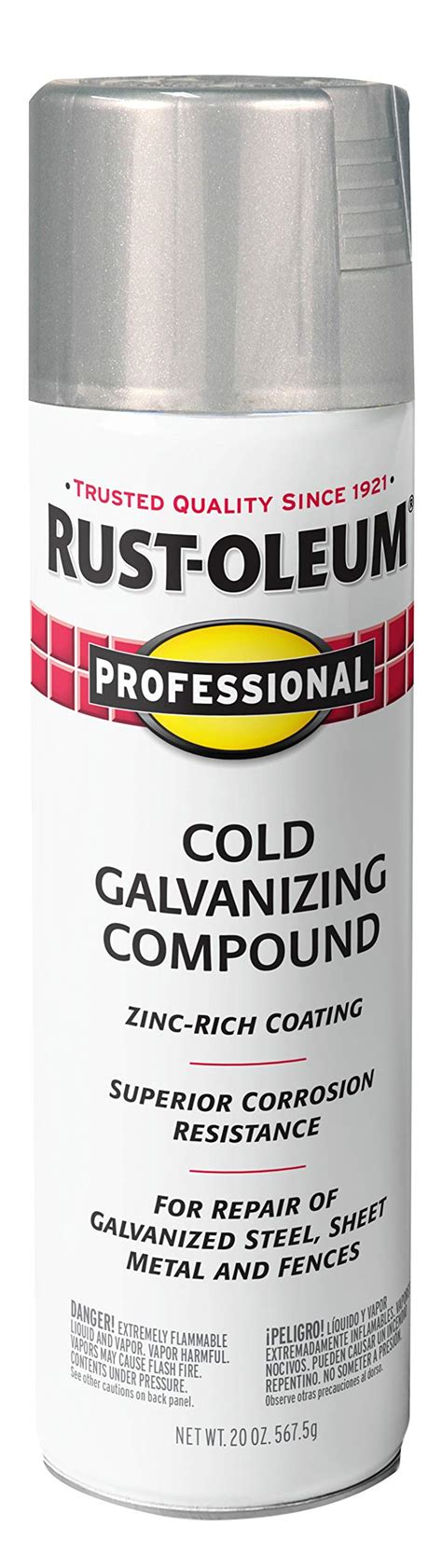 Rust-Oleum High Performance V2185838 Cold Galvanizing Compound Spray, 6 ...