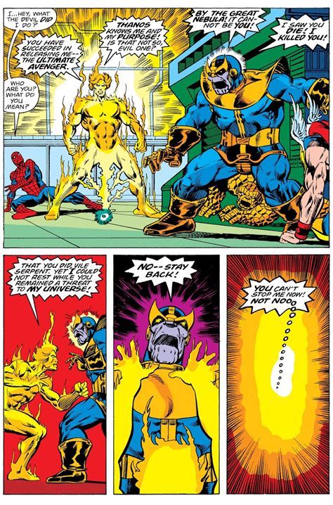 Thanos vs Adam Warlock: Who's More Powerful in Comics