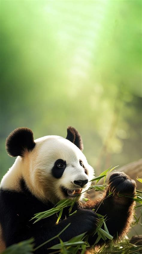 Wallpaper Panda Eating Bamboo Background Images | Free Photos, PNG ...