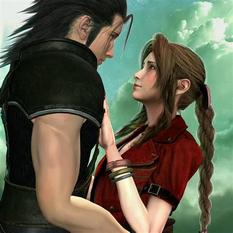 zack x aerith in 2023 | Final fantasy cloud, Final fantasy characters ...