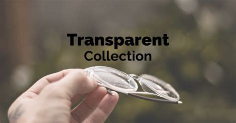 Crystal clear vision - transparent glasses collection - Arlo Wolf