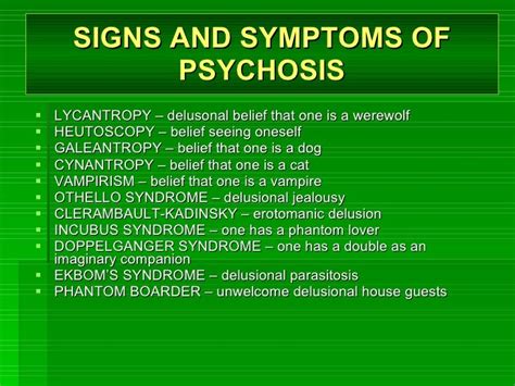 Psychotic Disorders