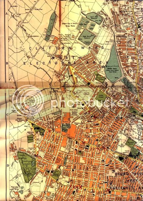 old street maps from 1950 to 1990