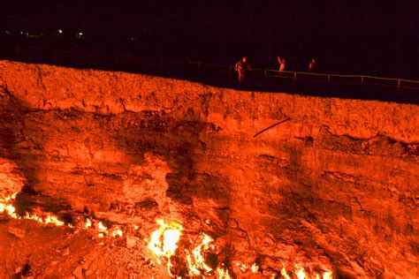 The Darvaza Gas Crater