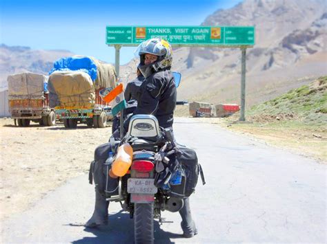 Meet the First Indian Female Biker to Ride Solo From Kanyakumari to ...