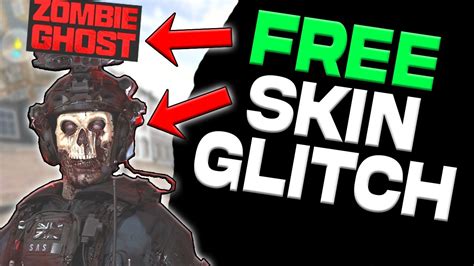 *FREE* ZOMBIE GHOST SKIN GLITCH IN WARZONE! WARZONE FULLY UNLOCK THE ...