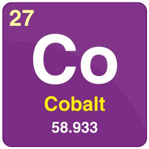 Cobalt (Co) - Chemical Properties of Cobalt & Cobalt Uses