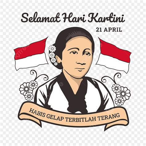 Hari Kartini與絲帶, 卡蒂尼, Hari Kartini, 印度尼西亞PNG去背圖片素材免費下載，免摳圖設計圖案下載 - Pngtree