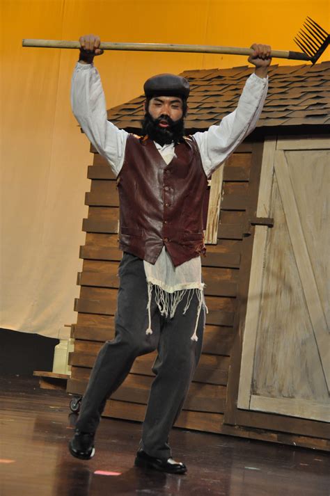 Tevye Beijing National Day School production of Fiddler on the Roof 2014