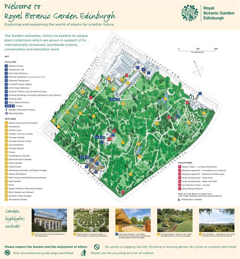 Edinburgh Royal Botanic Garden map - Ontheworldmap.com