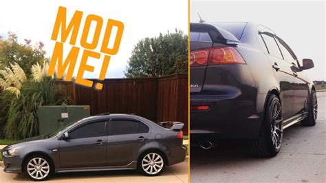 Do THESE Mods To Your MITSUBISHI LANCER! - YouTube