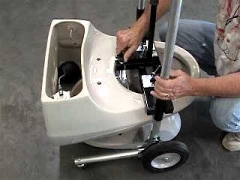 Toilet Kart is a quick and safe toilet repair tool for moving and ...