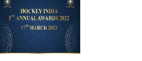 Hockey India announces nominations for 5th Hockey India Annual Awards ...